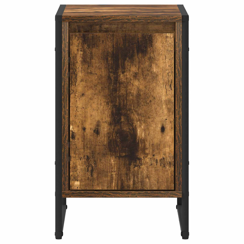 vidaXL Nachttisch Raucharbe 39,5 x 30 x 50 cm Holzwerkstoff