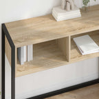 vidaXL Beistelltisch Sonoma 100 x 36 x 75 cm Holzwerkstoff