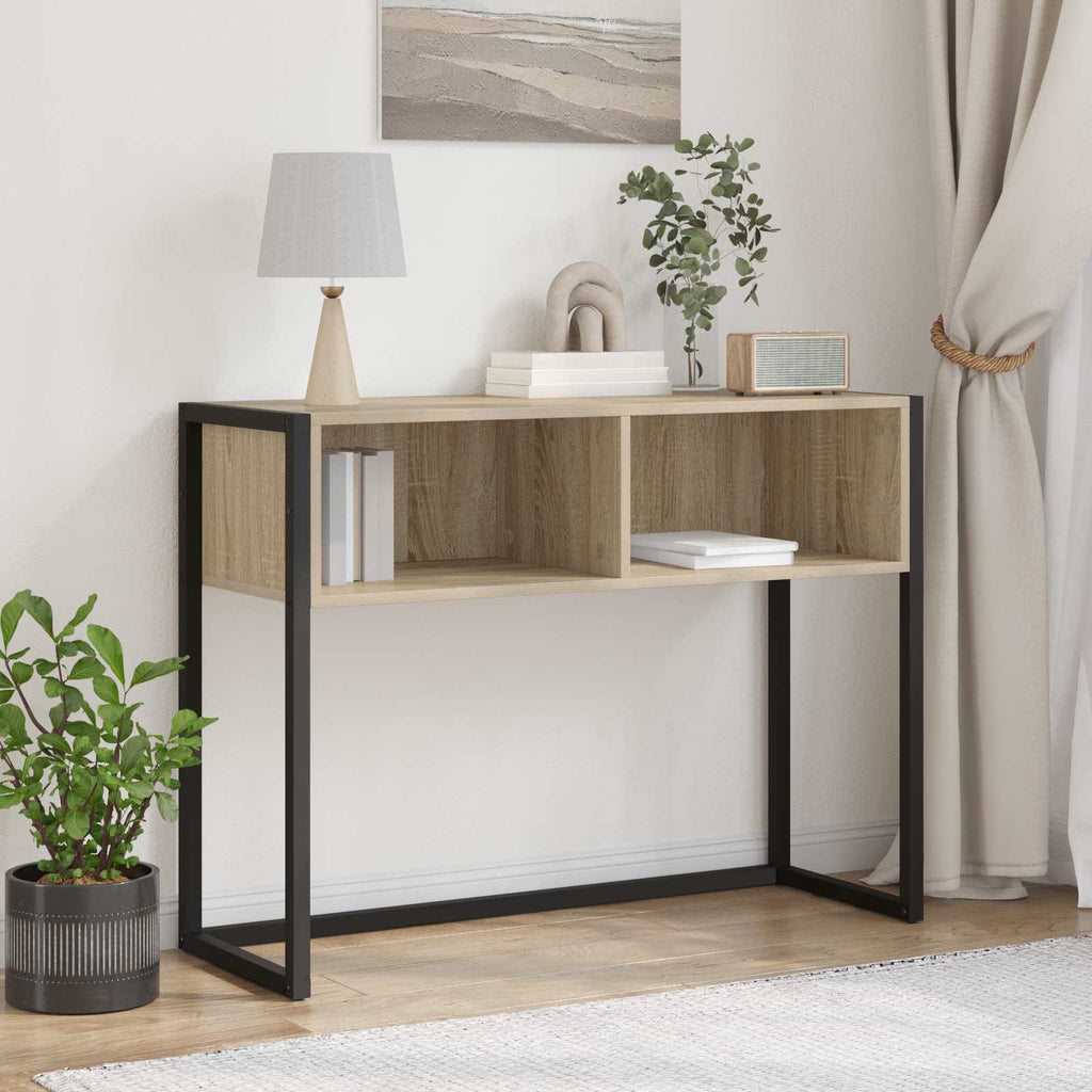 vidaXL Beistelltisch Sonoma 100 x 36 x 75 cm Holzwerkstoff