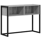 vidaXL Beistelltisch Graues Sonoma 100 x 36 x 75 cm Holzwerkstoff