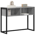 vidaXL Beistelltisch Graues Sonoma 100 x 36 x 75 cm Holzwerkstoff