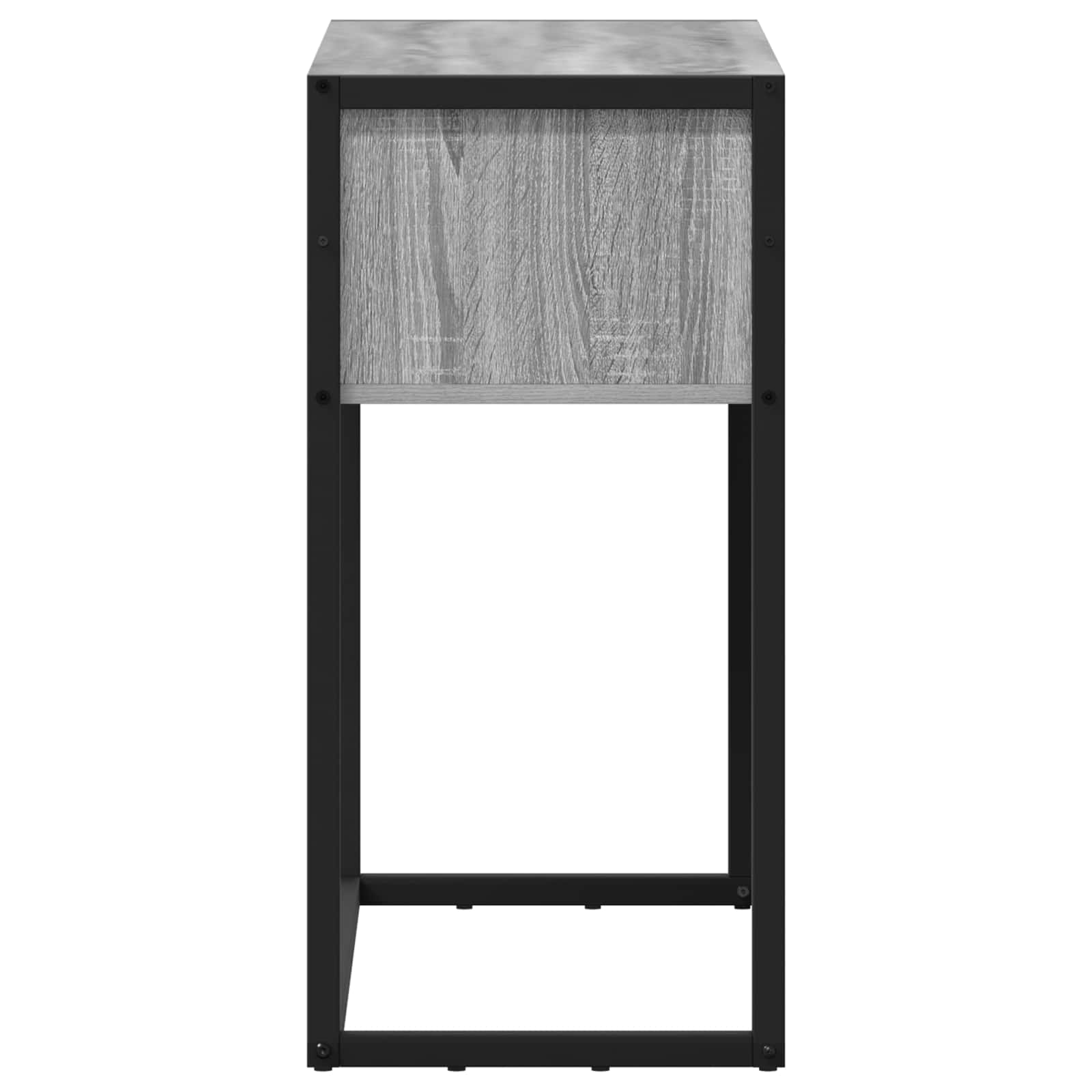 vidaXL Beistelltisch Graues Sonoma 100 x 36 x 75 cm Holzwerkstoff