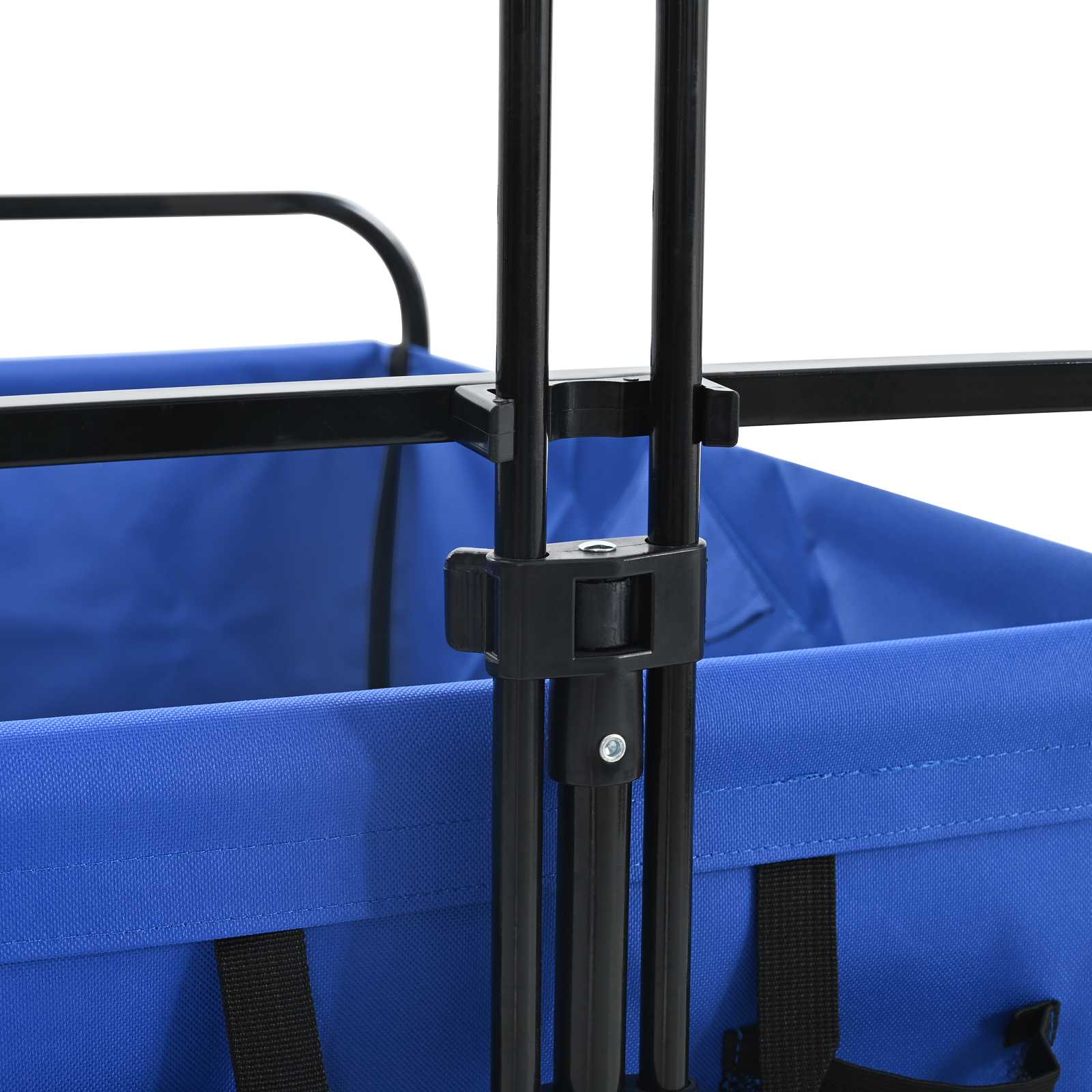 vidaXL Faltwagen Blau 89 x 63 x 96 cm Stahl und Polyester-Oxford