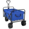 vidaXL Faltwagen Blau 89 x 63 x 96 cm Stahl und Polyester-Oxford