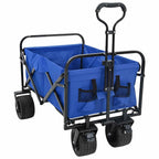 vidaXL Faltwagen Blau 89 x 63 x 96 cm Stahl und Polyester-Oxford