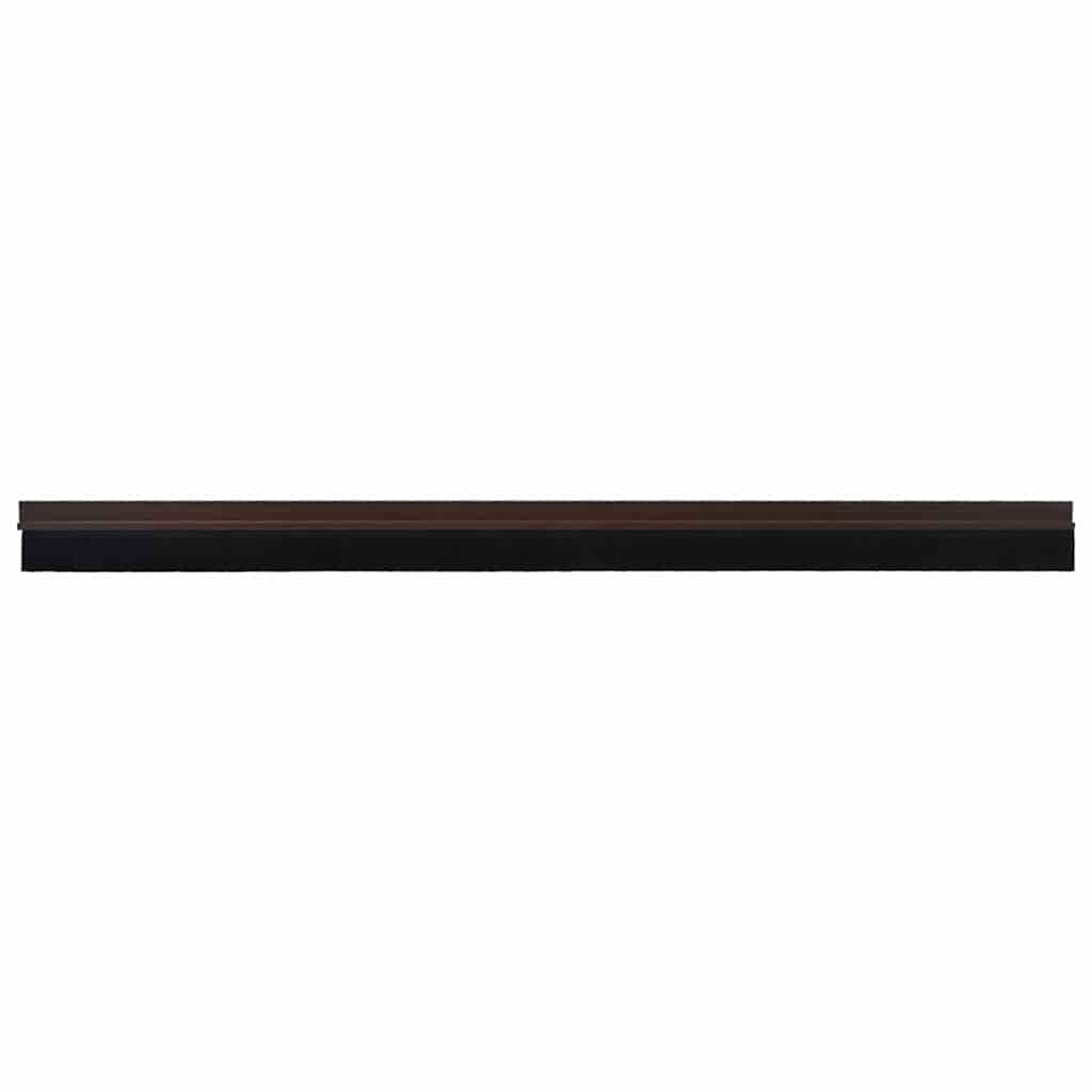 vidaXL Selbstklebende Türbürstendichtungen 6 pcs Braun 100 cm