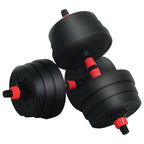 vidaXL 4-in-1 Kurzhantel Langhantel Kettlebell Set 20 kg