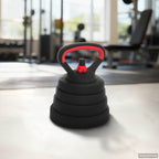 vidaXL 4-in-1 Kurzhantel, Langhantel und Kettlebell Set 30 kg