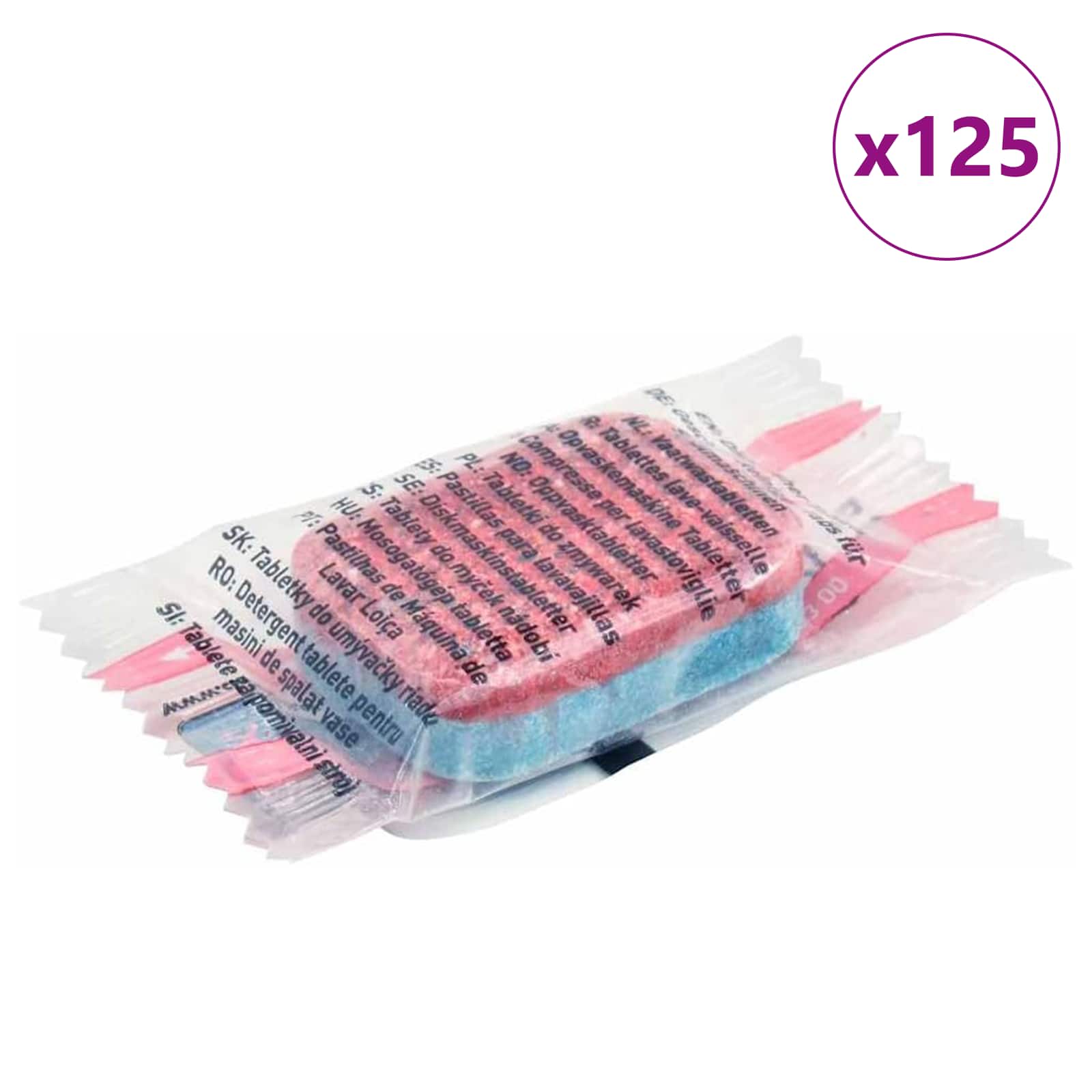 vidaXL Geschirrspültabs 125 Stk.