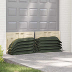 vidaXL Sandsäcke 25 pcs Dunkelgrün 100 x 25 cm HDPE