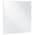 vidaXL Wandspiegel Quadratisch 40 x 40 cm Gehärtetes Glas