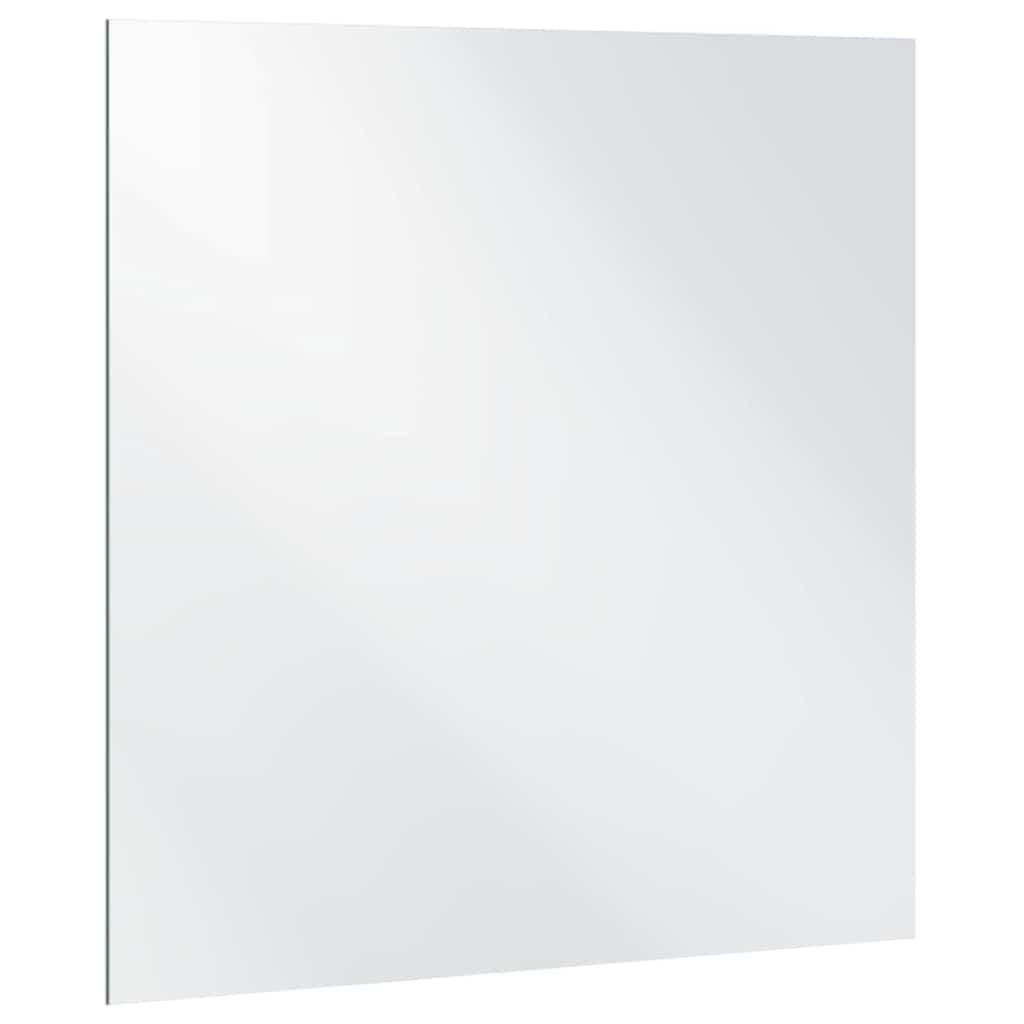 vidaXL Wandspiegel Quadratisch 40 x 40 cm Gehärtetes Glas