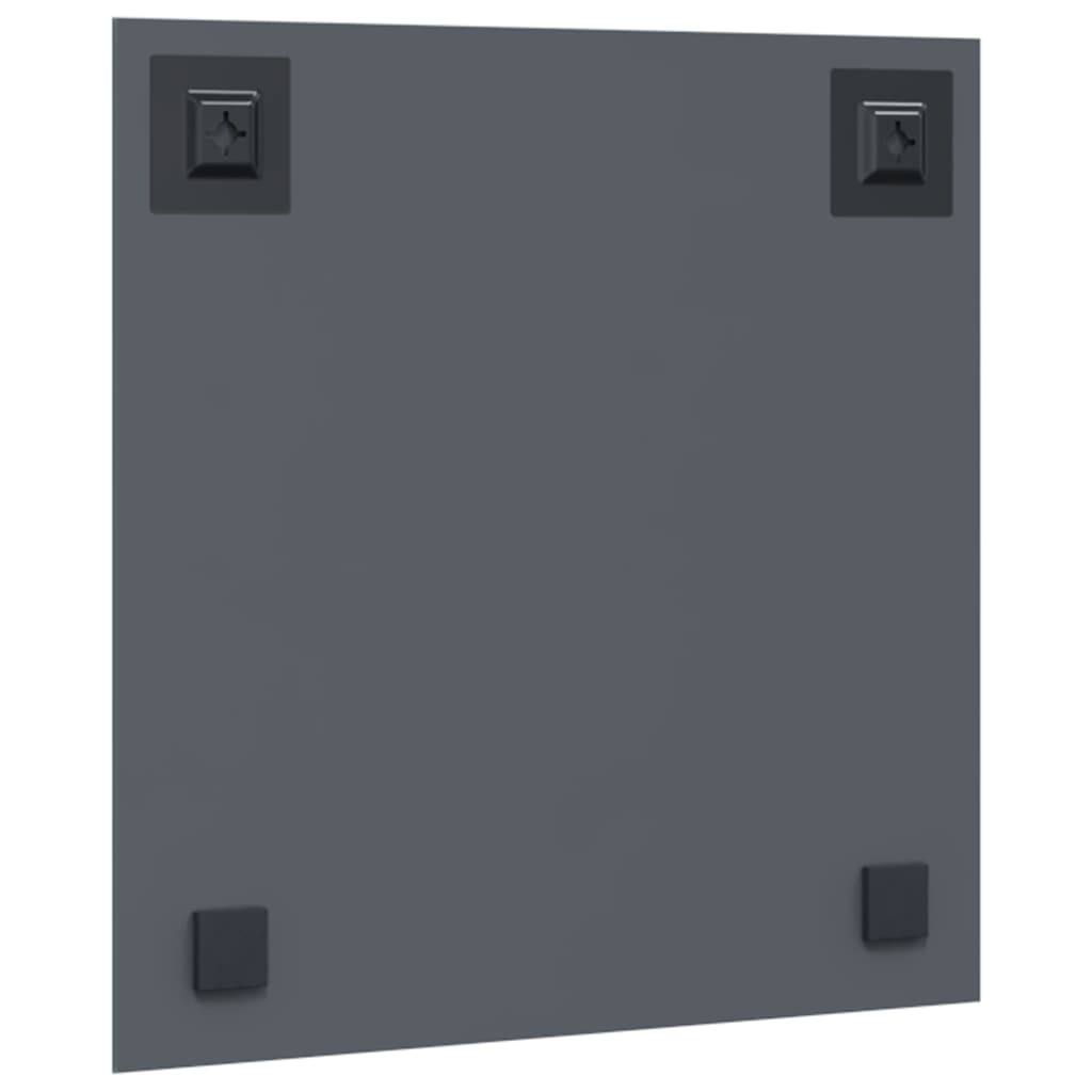 vidaXL Wandspiegel Quadratisch 40 x 40 cm Gehärtetes Glas