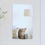 vidaXL Wandspiegel Rechtwinklig 60 x 40 cm Gehärtetes Glas