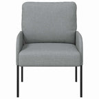 vidaXL Sofas mit Kissen 55cm Hellgrau Sperrholz
