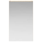 vidaXL Badezimmerspiegelschrank mit Tür Sonoma-Eiche 30 x 10,5 x 50 cm