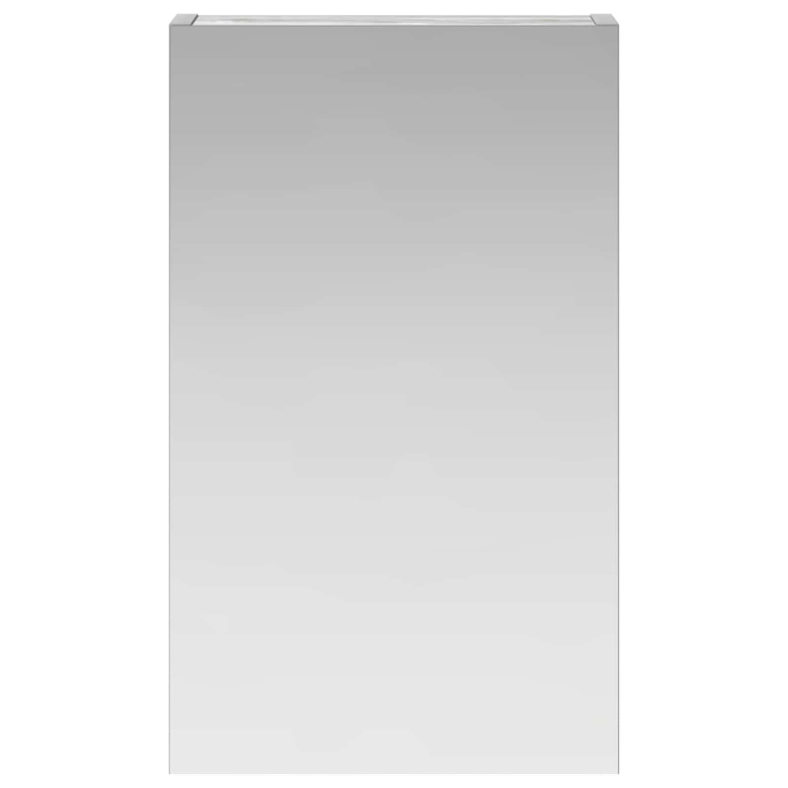 vidaXL Badezimmerspiegelschrank Graues Sonoma 30 x 10,5 x 50 cm