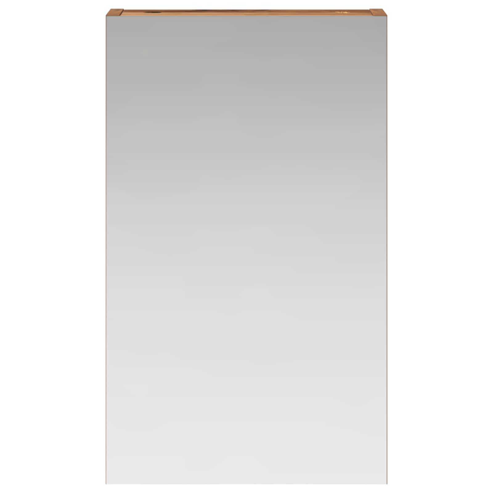 vidaXL Badezimmerspiegelschrank mit Regal Altholz 30 x 10,5 x 50 cm