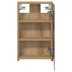 vidaXL Badezimmerspiegelschrank Kunsthandwerk Eiche 30 x 10,5 x 50 cm