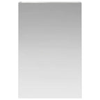vidaXL Badezimmerspiegelschrank mit Tür Beton Grau 40 x 10,5 x 60,5 cm
