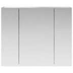 vidaXL Badezimmerspiegelschrank Beton Grau 60 x 14,5 x 50 cm