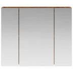 vidaXL Badezimmerspiegelschrank Altholz 60 x 14,5 x 50 cm