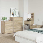 vidaXL Stauraumschränke Sonoma-Eiche 80 x 48 x 105 cm Holzwerkstoff