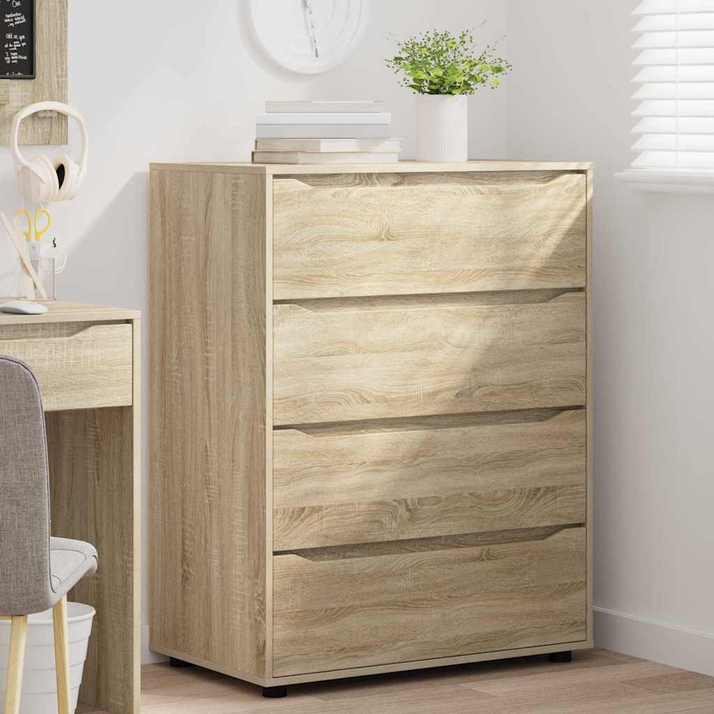 vidaXL Stauraumschränke Sonoma-Eiche 80 x 48 x 105 cm Holzwerkstoff
