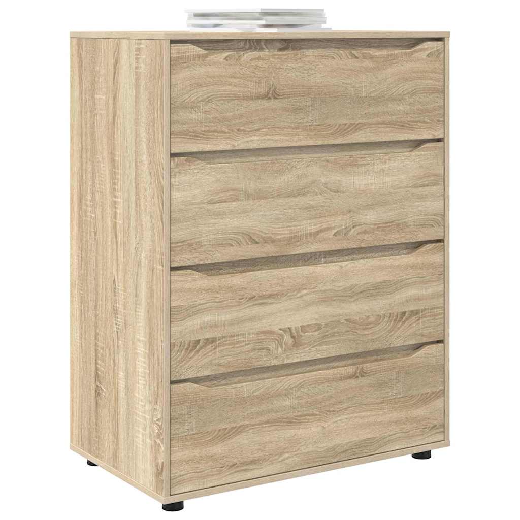 vidaXL Stauraumschränke Sonoma-Eiche 80 x 48 x 105 cm Holzwerkstoff