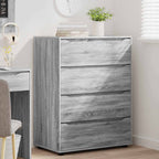 vidaXL Stauraumschränke Graues Sonoma 80 x 48 x 105 cm Holzwerkstoff