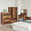 vidaXL Stauraumschränke Altholz 80 x 48 x 105 cm Holzwerkstoff