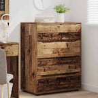 vidaXL Stauraumschränke Altholz 80 x 48 x 105 cm Holzwerkstoff