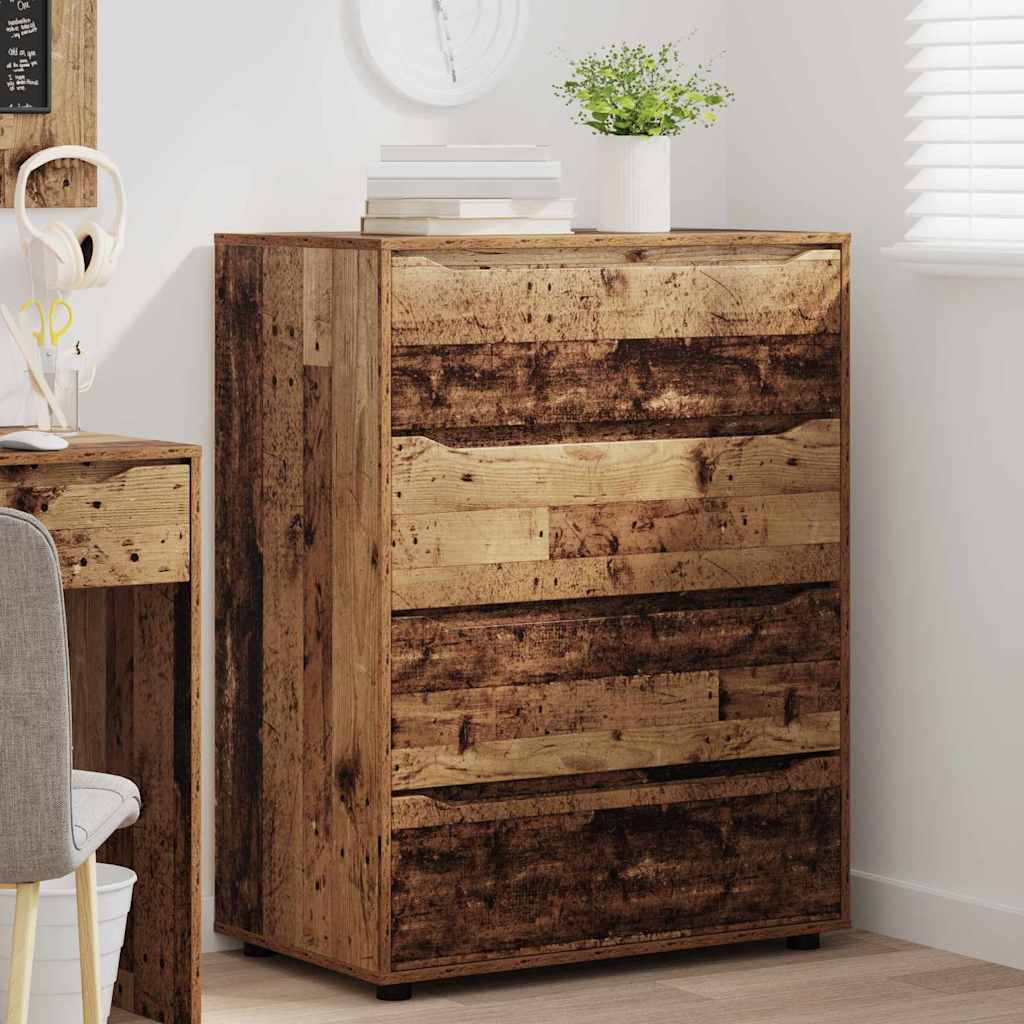 vidaXL Stauraumschränke Altholz 80 x 48 x 105 cm Holzwerkstoff