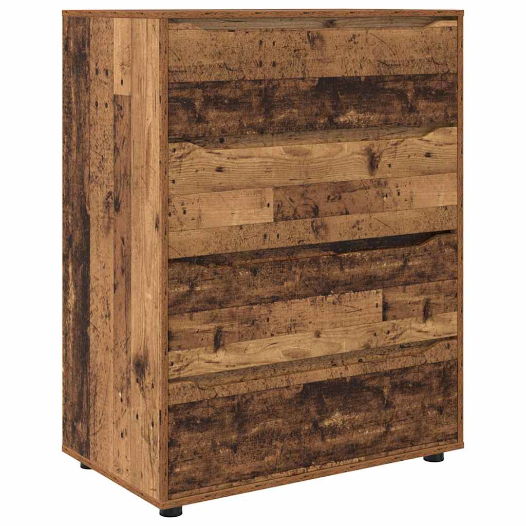 vidaXL Stauraumschränke Altholz 80 x 48 x 105 cm Holzwerkstoff