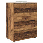 vidaXL Stauraumschränke Altholz 80 x 48 x 105 cm Holzwerkstoff