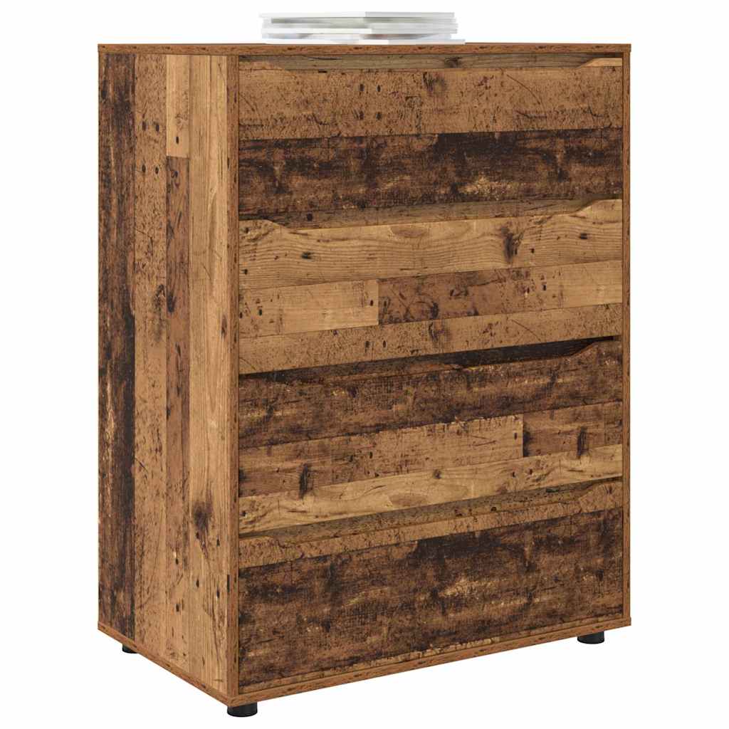 vidaXL Stauraumschränke Altholz 80 x 48 x 105 cm Holzwerkstoff