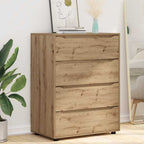 vidaXL Stauraumschränke Artisan-Eiche 80 x 48 x 105 cm Holzwerkstoff