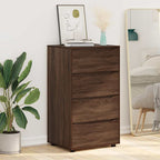 vidaXL Stauraumschränke Braun Eichen-Optik 60 x 48 x 105 cm