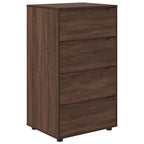 vidaXL Stauraumschränke Braun Eichen-Optik 60 x 48 x 105 cm