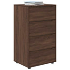 vidaXL Stauraumschränke Braun Eichen-Optik 60 x 48 x 105 cm