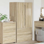 vidaXL Kleiderschrank Sonoma-Eiche 79,5 x 49 x 156 cm Holzwerkstoff