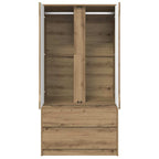 vidaXL Kleiderschrank Artisan-Eiche 79,5 x 49 x 156 cm Holzwerkstoff