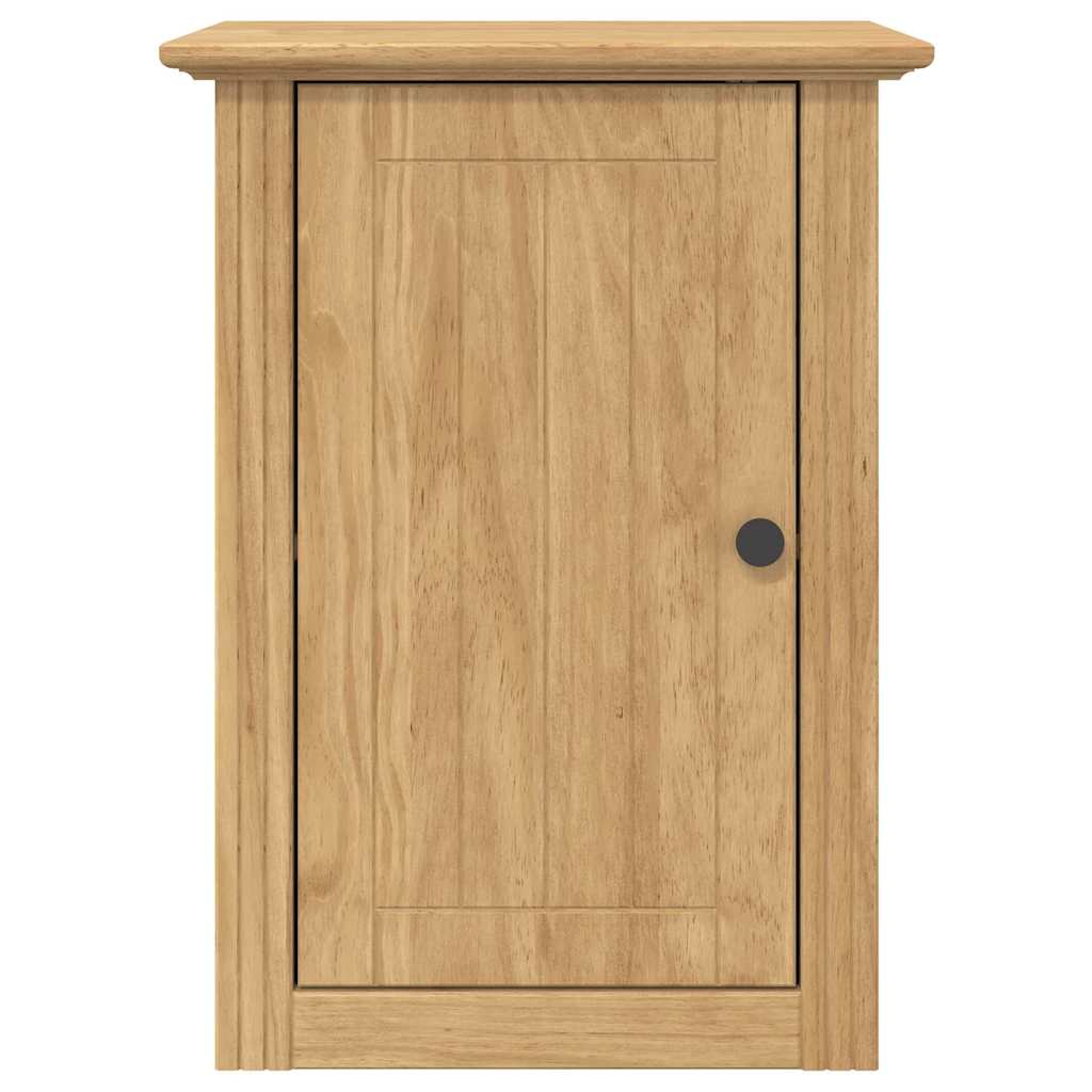 vidaXL Badezimmer-Wandschrank mit Tür BODO Honigbraun 44 x 30 x 60 cm