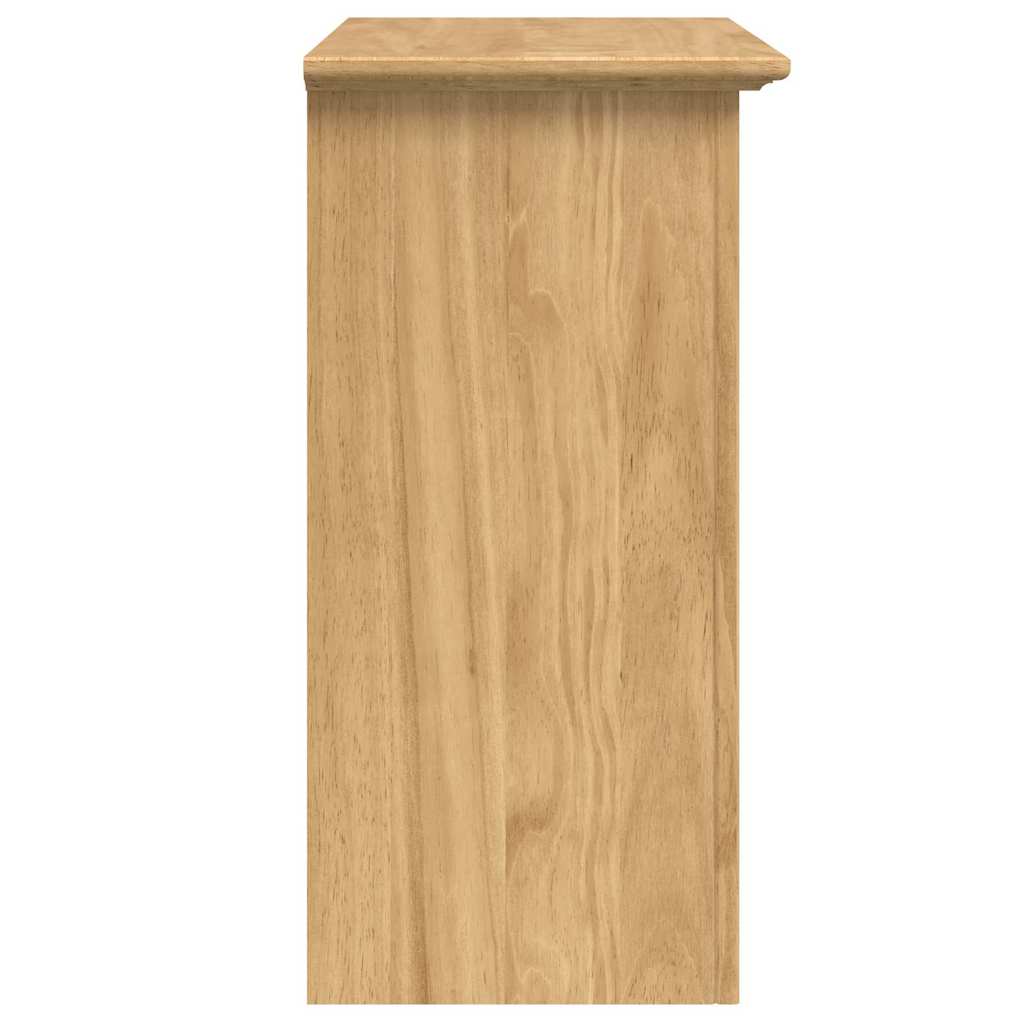 vidaXL Badezimmer-Wandschrank mit Tür BODO Honigbraun 44 x 30 x 60 cm