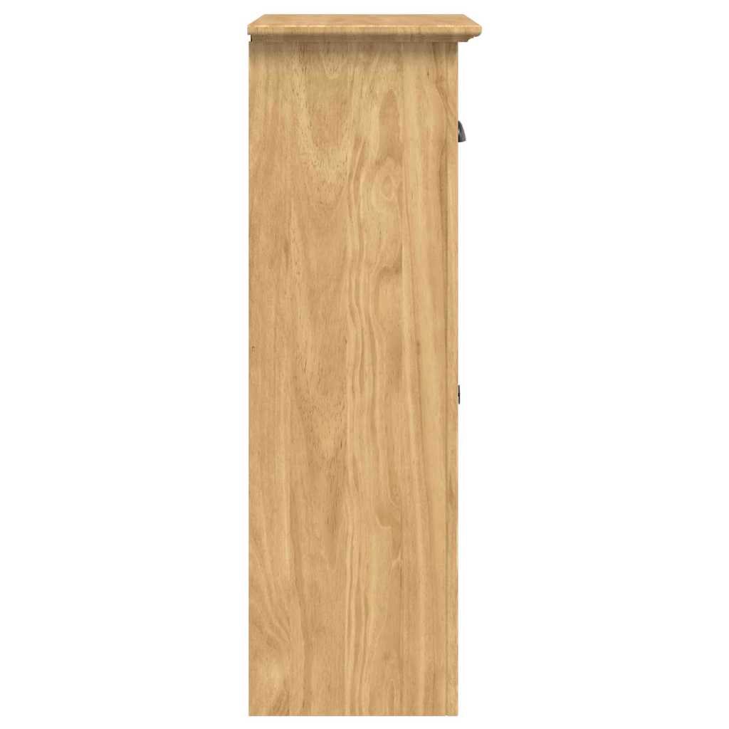 vidaXL Badezimmerschrank BODO Honigbraun 44 x 30 x 90 cm Holzwerkstoff