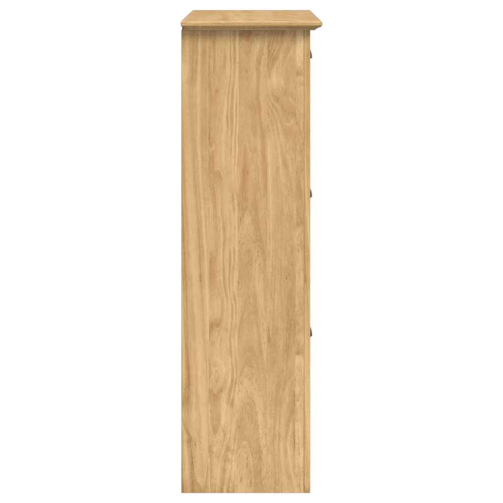 vidaXL Schuhregal BODO Honigbraun 80 x 35 x 118 cm Holzwerkstoff
