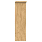 vidaXL Schuhregal BODO Honigbraun 80 x 35 x 118 cm Holzwerkstoff