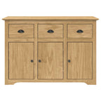 vidaXL Sideboard BODO Honigbraun 115,5 x 44 x 80 cm Holzwerkstoff