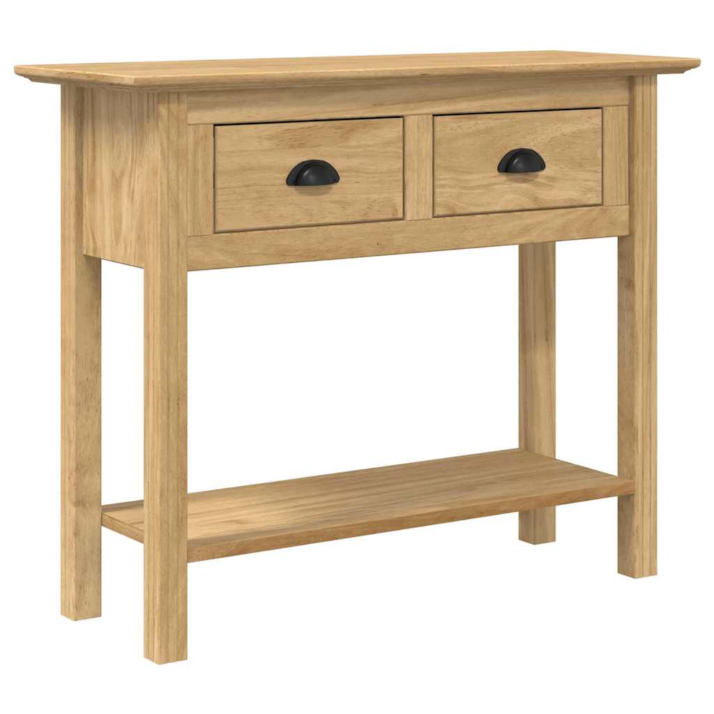 vidaXL Konsolentisch BODO Honigbraun 91 x 34,7 x 74 cm Holzwerkstoff