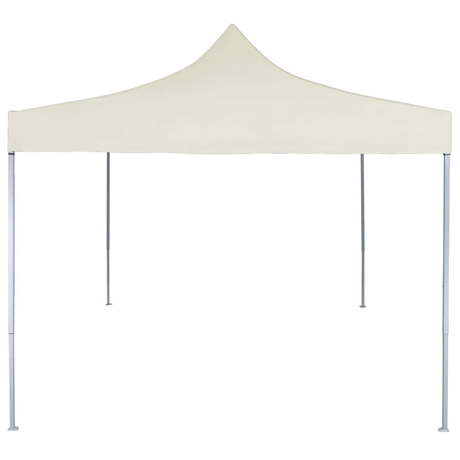 vidaXL Party-Zelt Creme 200 x 200 x 315 cm Oxford-Stoff